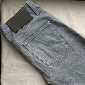 Naked & Famous skinnyguy grey stretch denim sz 30